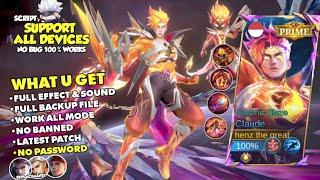 NEW Script Skin Claude Prime Cosmic Blaze No Password - Full Effect & Sound With Logo - Latest Patch