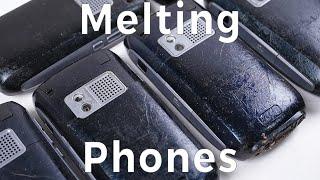I Was Given A Bag Of Melting Phones | Fixing Melting Rubber