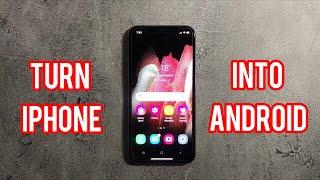 How To Turn Your iPhone Into An Android Phone!