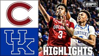 Colgate Raiders vs. Kentucky Wildcats | Full Game Highlights | ESPN College Basketball