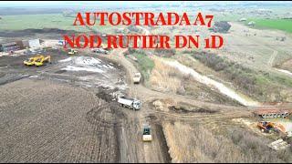 Autostrada A7, Nod rutier DN1D, Lot 1 Pizzarotti, 07.04.2023, #AutostradaMoldovei, #AutostradaA7