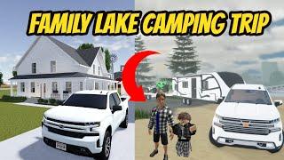 Greenville, Wisconsin Roblox l Realistic Family RV Camping Vacation Trip - Voice Roleplay