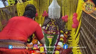 श्री बड़े हनुमान जी महाराज जी का जलाभिषेक आरती पूजन | Badehanumanji | Prayagraj