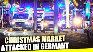 Magdeburg, Christmas Market, Germany. Several killed, many injured, 50 yr old Saudi doctor arrested