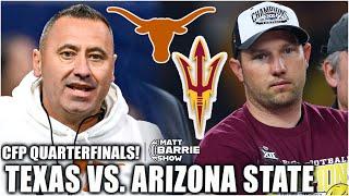 Texas vs. Arizona State: Steve Sarkian’s DEFENSE is the key to success?! | The Matt Barrie Show