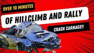 Best Hillclimb and Rally Crash Compilation March 2025!! #rally #hillclimbracing #crash