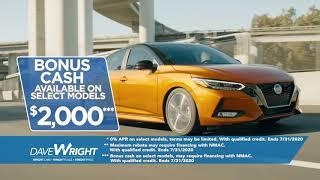 DAVE WRIGHT - NISSAN JULY 2020 Deals