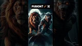 Lion  Wolf Man : AI Fusion Masterpiece! | #AI #Fusion #Animals #Hybrid #Lion #WolfMan