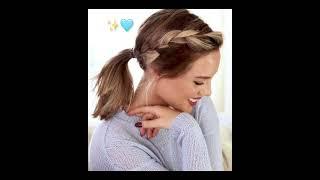 Hairstyles for short hairs|| #subscribe||#lyricsforyou