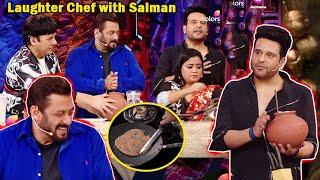 Bigg Boss 18 Live Feed Today Episode Laughter Chefs Inside in BB 18 Salman khan Krishna Bharti Comed