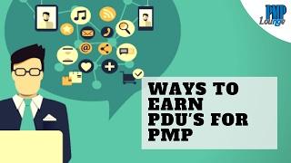 Ways to Earn PDUs for PMP