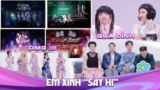 [REACTION] Dàn anh trai, em xinh "hò hét" không ngừng với 4 tiết mục cực cháy livestage 2