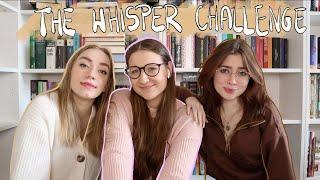 BOOKMAS 8/24 | THE WHISPER CHALLENGE Z @zaksiazkowane8428 I @getbooky