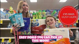 CVS HAUL 11/17-11/23 EASY DEALS YOU CAN PICK UP THIS WEEK