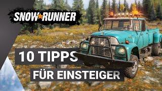 SnowRunner - Meine 10 Tipps und Tricks für Einsteiger (Wichtiger Anfänger Guide)