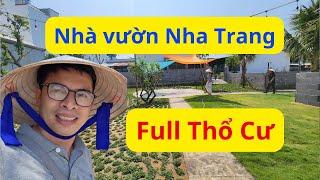 Nhà vườn 400m² thổ cư thành phố Nha Trang, mặt tiền đường quy hoạch 20m gần biển Nha Trang