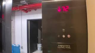 Absolutely Ludacris 1400 FPM Fujitec Destination Dispatch Traction Elevators In NYC