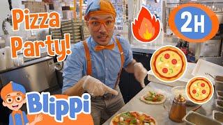 Blippi's Pizza Playtime! | Blippi | Educational Videos for Kids | Moonbug Kids Express Yourself!