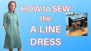 How to Sew a Dress | A-Line Dress