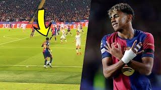 Lamine Yamal Crazy Goal vs Benfica - Barcelona vs Benfica Highlights Champions League 2025