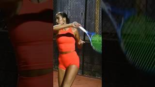 under the lights #tennisplayer #tennisfan #sports #tennisclub #tennisaddict #tennis #shortsvideo