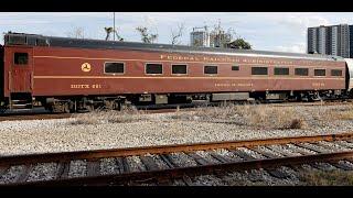 Federal Railroad Administration (FRA) car in Tampa on Amtrak P091 & P092