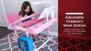 SKY2741 SKY2742 SKY3499 Adjustable Children's Work Station