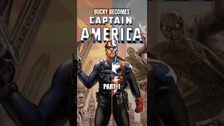 BUCKY BARNES BECOMES CAPTAIN AMERICA • PART 1 #shorts #marvel #wintersoldier #captainamerica #comics