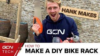 How To Make A DIY Bike Rack | Hank Builds A Freestanding Bicycle Rack