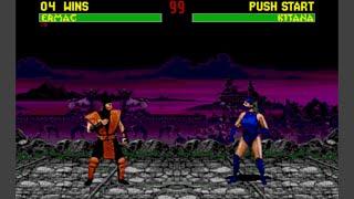 Mortal Kombat II Unlimited [Genesis] - play as Ermac