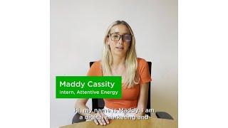 A Day in the Life of an #Intern: Maddy Cassity, Digital Com and Marketing at Attentive Energy