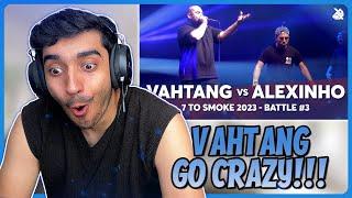 SAVAGE REACTS | VAHTANG  vs Alexinho  | GRAND BEATBOX BATTLE 2023: 7 TO SMOKE | Battle 3