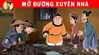 MỞ ĐƯỜNG XUYÊN NHÀ GIÚP DÂN CHẠY LŨ  - Nhân Tài Đại Việt - Phim hoạt hình - Truyện Cổ Tích Việt Nam