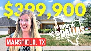 Tour this AMAZING home in MANSFIELD, TX under $400,000! | Dallas, TX Real Estate | Suburbs of Dallas