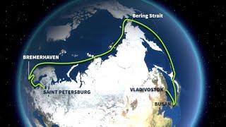 First container ship to navigate the Arctic