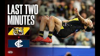 Last Two Minutes: Richmond v Carlton | Round 1, 2025 | AFL