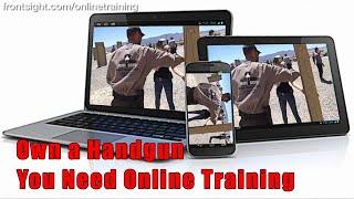 Own A Handgun You Need an Online Safety Course-Online Handgun 101 Video Course-Online Handgun Course