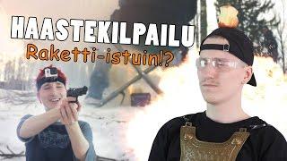 HAASTEKILPAILU: Raketti-istuin!?