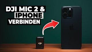 Connect DJI Mic 2 to iPhone I without receiver