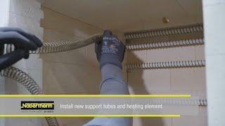Replacement of the heating elements in Nabertherm chamber kiln