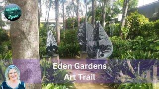 Exploring the Sculpture Trail at Eden Garden Centre