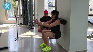 Wall Squat with Foam Roller: A Targeted Exercise for Lower Body Strength