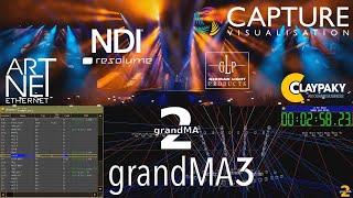 GrandMA2 & Capture 2020 / Timecode show + Cuelist