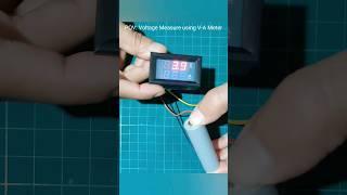 Voltage Measuring using Volt-Amp Meter #electronics #voltmeter