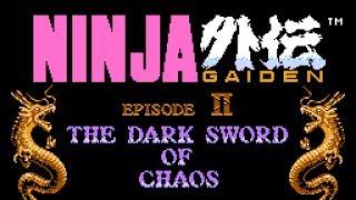 Ninja Gaiden II: The Dark Sword of Chaos (Tecmo, 1990) - NES Gameplay