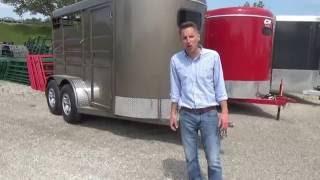 CALICO 2 HORSE TRAILER