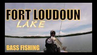 FORT LOUDOUN LAKE: Bass Fishing the SHAD SPAWN