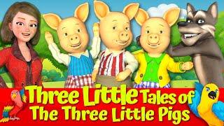 The Three Little Pigs And The Big Bad Wolf | English Fairytales & Kids Songs For Kids