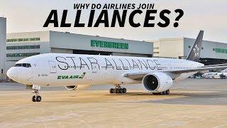 Why do AIRLINES Join ALLIANCES?