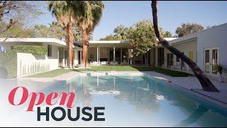 Touring One of the Largest Mid-Century Homes in Palm Springs | Open House TV